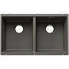 Blanco Subline 350/350-U Granitový drez bez príslušenstva (Colour Unit) pod pracovnú dosku, sivá vulkán 527827 Blanco Subline 350/350-U Granitový drez bez príslušenstva (Colour Unit) pod pracovnú dosku, sivá vulkán 527827