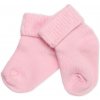 Baby Nellys Dojčenské ponožky růžové