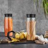 QLUX Sklenená dóza s viečkom 1,6 l