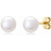 SOFIA zlaté náušnice s perlou NB9NBG-0011 SOFIA zlaté náušnice s perlou NB9NBG-0011