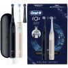 Hnedá Oral-B iO Series 2 Duo - magnetické elektrické zubné kefky - Night Čierna + Calm Ružová - 3 režimy čistenia - regulácia tlaku - sada s cestovným puzdrom a A Hnedá Oral-B iO Series 2 Duo - magnetické elektrické zubné kefky - Night Čierna + Calm Ružová - 3 režimy čistenia - regulácia tlaku - sada s cestovným puzdrom a A