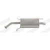 Koncový tlmič výfuku WALKER 23491 Koncový tlmič výfuku WALKER 23491