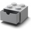 LEGO 40201740 LEGO Schubladenbox DESK DRAWER 4, 1 Schub, Sivá LEGO 40201740 LEGO Schubladenbox DESK DRAWER 4, 1 Schub, Sivá