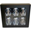 Dekoračné papierové balenie na 6 sklenených pohárov MACKO5 - čierne Dekoračné papierové balenie na 6 sklenených pohárov MACKO5 - čierne