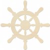 LYMFY | Námornícke kormidlo 14x14 cm | prírodné drevo LYMFY | Námornícke kormidlo 14x14 cm | prírodné drevo