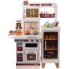 interaktívna béžová detská kuchynka s efektmi svetla, zvuku a pary interaktívna béžová detská kuchynka s efektmi svetla, zvuku a pary