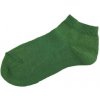 Bavlnené členkové ponožky Zelené Bavlnené členkové ponožky Zelené