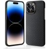 Techsuit - Aramid Fiber MagSafe ochranný obal na iPhone 14 Pro - čierne Techsuit - Aramid Fiber MagSafe ochranný obal na iPhone 14 Pro - čierne