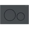 Ovládacie tlačidlo Geberit Sigma20, pre dvojité splach.: čierne matné, easy-to-clean, 115.882.16.1 Ovládacie tlačidlo Geberit Sigma20, pre dvojité splach.: čierne matné, easy-to-clean, 115.882.16.1