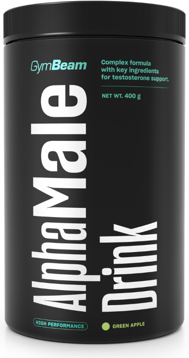 GymBeam AlphaMale Drink 400 g
