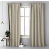 Prehozynapostel Béžové dekoračné závesy do obývačky 140 x 280 cm Prehozynapostel Béžové dekoračné závesy do obývačky 140 x 280 cm