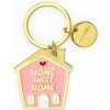 Prívesok na kľúče Legami Enamel Key Ring What A Key Ring House Prívesok na kľúče Legami Enamel Key Ring What A Key Ring House