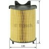 BOSCH vzduchový filter 1,2TSI + 1,4TSI + 1,6 + 2,0FSI - 1F0129620 BOSCH vzduchový filter 1,2TSI + 1,4TSI + 1,6 + 2,0FSI - 1F0129620