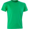 Spiro Tričko Aircool S287X sportovní krátký rukáv pánské COT-29287X03500 Zelená irská