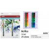 Akrylové farby Artix - sada 24x12ml Akrylové farby Artix - sada 24x12ml