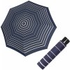 Doppler Mini Fiber TIMELESS BLUE - dámsky skladací dáždnik prúžky Doppler Mini Fiber TIMELESS BLUE - dámsky skladací dáždnik prúžky