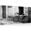 Obraz retro bicykel v čiernobielom prevedení Obraz retro bicykel v čiernobielom prevedení