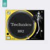 Doto Design Skin SL-1200 / 1210 MK2 COLORS DVS Yellow Doto Design Skin SL-1200 / 1210 MK2 COLORS DVS Yellow