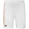 Detské šortky Babolat Play Short Boy White/Orange 8 - 10 rokov Detské šortky Babolat Play Short Boy White/Orange 8 - 10 rokov
