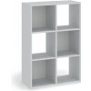 Wilsondo Regál Catchy 6P - biela Wilsondo Regál Catchy 6P - biela