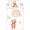 JERRY FABRICS Obliečky do postieľky Macko Cute baby Bavlna, 100/135, 40/60 cm JERRY FABRICS Obliečky do postieľky Macko Cute baby Bavlna, 100/135, 40/60 cm