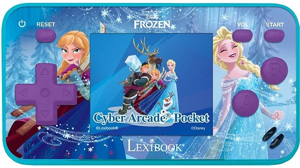 Lexibook Frozen prenosná herná konzola 3380743088679