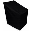 Obal na záhradnú stoličku 73 x 61 x 104 cm čierny Obal na záhradnú stoličku 73 x 61 x 104 cm čierny
