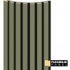 VZORKA - WALL CONCEPT flexi obkladový panel Oliva, čierny filc + MDF, 240x135x17 mm VZORKA - WALL CONCEPT flexi obkladový panel Oliva, čierny filc + MDF, 240x135x17 mm