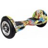 Hoverboard Kolonožka Cross Graffiti Yellow (8594176638805)