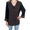Rose Dámska blúzka s dlhým rukávom GAMA Farba: Černá, Veľkosť: 2XL čierná XL Rose Dámska blúzka s dlhým rukávom GAMA Farba: Černá, Veľkosť: 2XL čierná XL