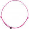 Šnúrkový Glosery náramok - klasický, šnúrka 1mm Korálka s logom: zlatá, Obvod zápästia: S 16-17 cm, Šnúrka: červená Šnúrkový Glosery náramok - klasický, šnúrka 1mm Korálka s logom: zlatá, Obvod zápästia: S 16-17 cm, Šnúrka: červená