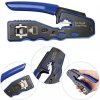 W-star Krimpovacie kliešte RJ45 WSEZ670 profesionálne kliešte EZ Cat6, Cat5, RJ45EZ, STP