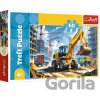 Puzzle Traktor s rypadlonakladačem (60 dílků) - Trefl Puzzle Traktor s rypadlonakladačem (60 dílků) - Trefl