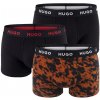 Hugo cotton stretch black & lava tones Hugo cotton stretch black & lava tones