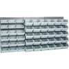 Panel na náradie a boxy Küpper 1200 x 600 x 100 mm 18 priehľadných boxov 3dielne sivá Panel na náradie a boxy Küpper 1200 x 600 x 100 mm 18 priehľadných boxov 3dielne sivá