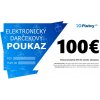 Elektronický darčekový poukaz hodnota: 100€ Elektronický darčekový poukaz hodnota: 100€