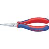 Electronics kliešte 145 mm s plochými čeľusťami KNIPEX 07904 Electronics kliešte 145 mm s plochými čeľusťami KNIPEX 07904