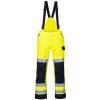 Portwest MV71 MODAFLAME RAIN MULTI NORM ARC Reflexné nohavice Fluorescenčno žltá Námornícka modrá