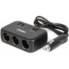 Predlžovacia zásuvka 1x USB-A 1x USB-C QC4.0 12/24V 120W 80cm AMiO-04365 Predlžovacia zásuvka 1x USB-A 1x USB-C QC4.0 12/24V 120W 80cm AMiO-04365
