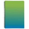 Twin wire blok A5 PP OMBRE zelená Twin wire blok A5 PP OMBRE zelená