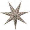 Papierová hviezda priemer 60 cm Star Trading Cotton - zelená