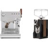 Ascaso Steel DUO PID PLUS, Inox&Wood + Eureka Mignon Specialita, WD black, walnut Ascaso Steel DUO PID PLUS, Inox&Wood + Eureka Mignon Specialita, WD black, walnut