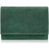 Paolo Peruzzi peňaženka z pravej kože zelená dámska