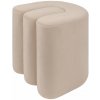Atmosphera Čalúnený pouf BOLAN, 39,5 × 39,5 × 40,5 cm, béžový Atmosphera Čalúnený pouf BOLAN, 39,5 × 39,5 × 40,5 cm, béžový