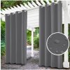 Mondo Italia Záhradný záves do altánku na krúžkoch MIG23 tmavošedý Tmavošedá 155x200 cm Mondo Italia Záhradný záves do altánku na krúžkoch MIG23 tmavošedý Tmavošedá 155x200 cm