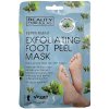 Beauty Formulas Peppermint exfoliačná maska na nohy 1 ks