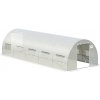 Fóliovník, dvojité dvere, 3x8x2 - 24 m2, biely Fóliovník, dvojité dvere, 3x8x2 - 24 m2, biely
