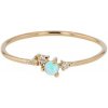 Olivie Strieborný prsteň s opálom GOLD 8809