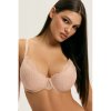 Esotiq push-up podprsenka s kosticou béžová - barva:ESOP08X/piesková, velikost:80B Esotiq push-up podprsenka s kosticou béžová - barva:ESOP08X/piesková, velikost:80B