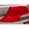 Huňatá deka EWIDENT - HOME Deka huňatá červená Huňatá deka EWIDENT - HOME Deka huňatá červená